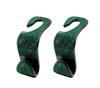 2Pcs Car Seat Back Hook Bling Diamond Hanger Backseat Auto Back Universal Headrest  Storage Holder Car Interior Accessories