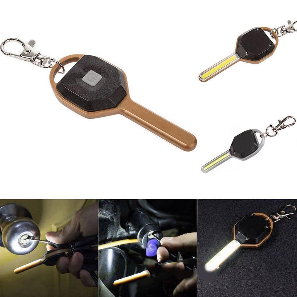 Leichte Schlüsselform Taschenlampe Mini Schlüsselanhänger Taschenlampe Kleine LED Schlüsselanhänger Taschenlampe Tasche Winziges Licht Wasserdicht