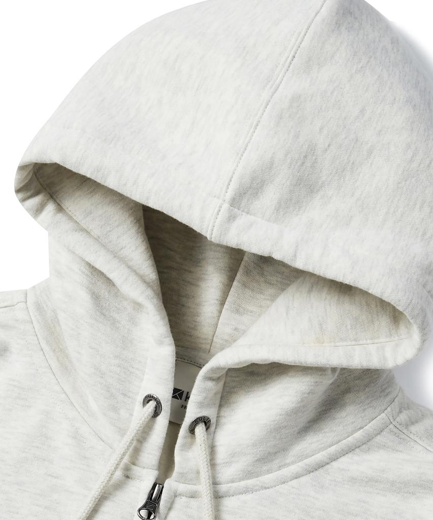 Kulte Small Lettering Zip-Up O.B.Melange
