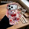 Phone Case: 2D Flat Design Suitable for iPhone 18 17 16 15 14 13 Pro Film Protective Case, Couple Style, Little Bear Daisy, Christmas and Halloween Gi