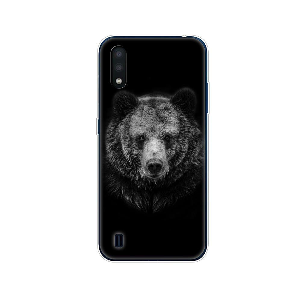 For Samsung M01 Case 5.7" Soft Silicon Tpu Cover For Samsung Galaxy M01 M 01 SM-M015FZBDSER M015 Phone Back Shell Bumper Funda