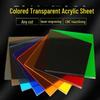 Płyta akrylowa o wysokiej przezroczystości do grawerowania laserowego i druku UV