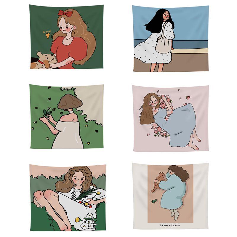 Tapeçaria de Parede de Desenho Animado Para a Decoração da Sua Casa