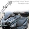 Motorcycle Open Angle Increases Bracket For KYMCO Xciting 300I XCITING 250 300 400 Downtown 350I Seat Stopper Tracks