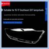 Southeast DX7 15-17 Headlight Lens - Durable, Transparent, Non-Yellowing