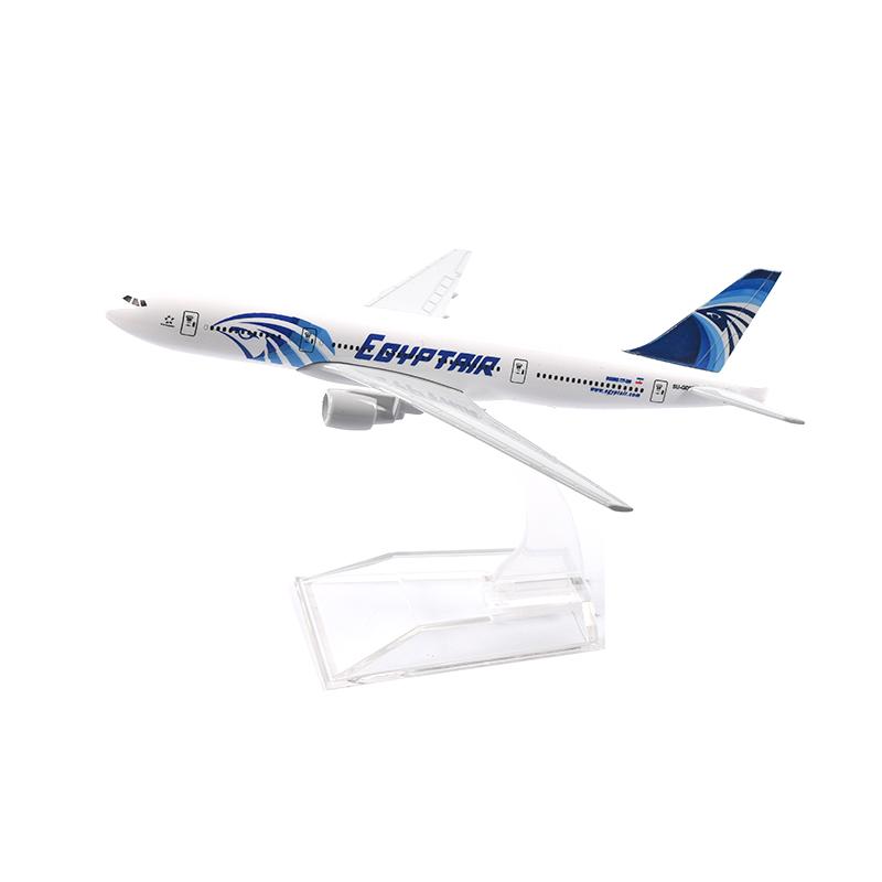 1/400 Scale 16cm EGYPT AIR AEROPLANE MODEL BOEING 777 AIRPLANE Aircraft Model Planel Airplane Diecast Metal Pla