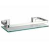 60cm Badezimmer Glasregal & Spiegelhalter – Einzelne Ebene