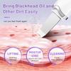 Ultrasonic Face Skin Scrubber Vibration Nose Deep Cleaning Machine Facial Spatula Blackhead Remover Peeling Shovel Pore Clean