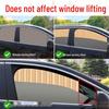 Magnetic Car Window Sunshade Curtains: Privacy & Heat Insulation for Small Cars