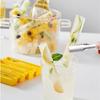 Household French Fry Shape Ice Making Molds Rectangular Portable Ice Maker Tool Cold Drink Accessories for Household