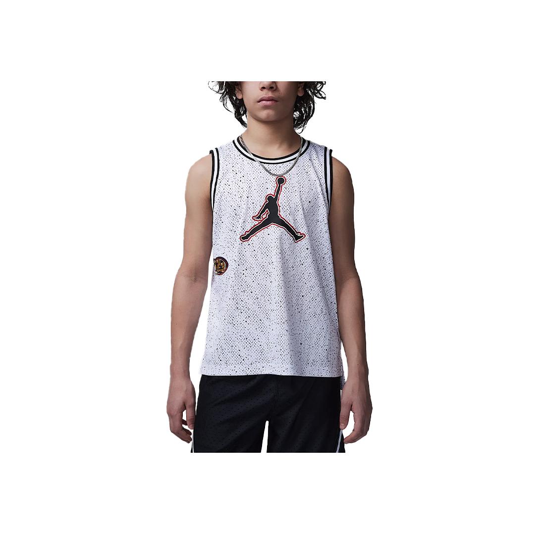 

Jordan Vest Comfortable Soft Spotted Knitted Casual Sports Kids tops White II3095-100 XL