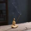 Yixing Zisha Handmade Tea Pet: Formless Buddha Incense Holder for Zen Tea Tray Ornament