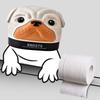 Unique Cartoon Roll Paper Box Fashionable Napkin Storage Box Creative Dog Tissue Box  Household