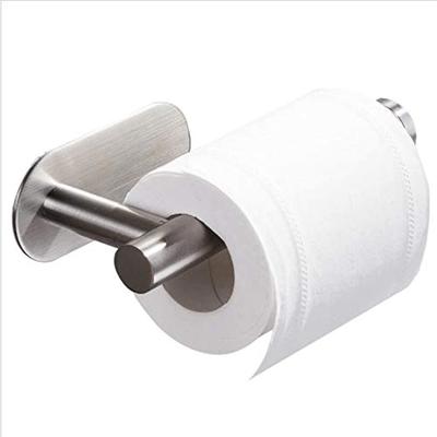 3M Toilet Paper Holder No Drilling for Bathroom and Washroom, Stainless Steel Brushed Nickel
