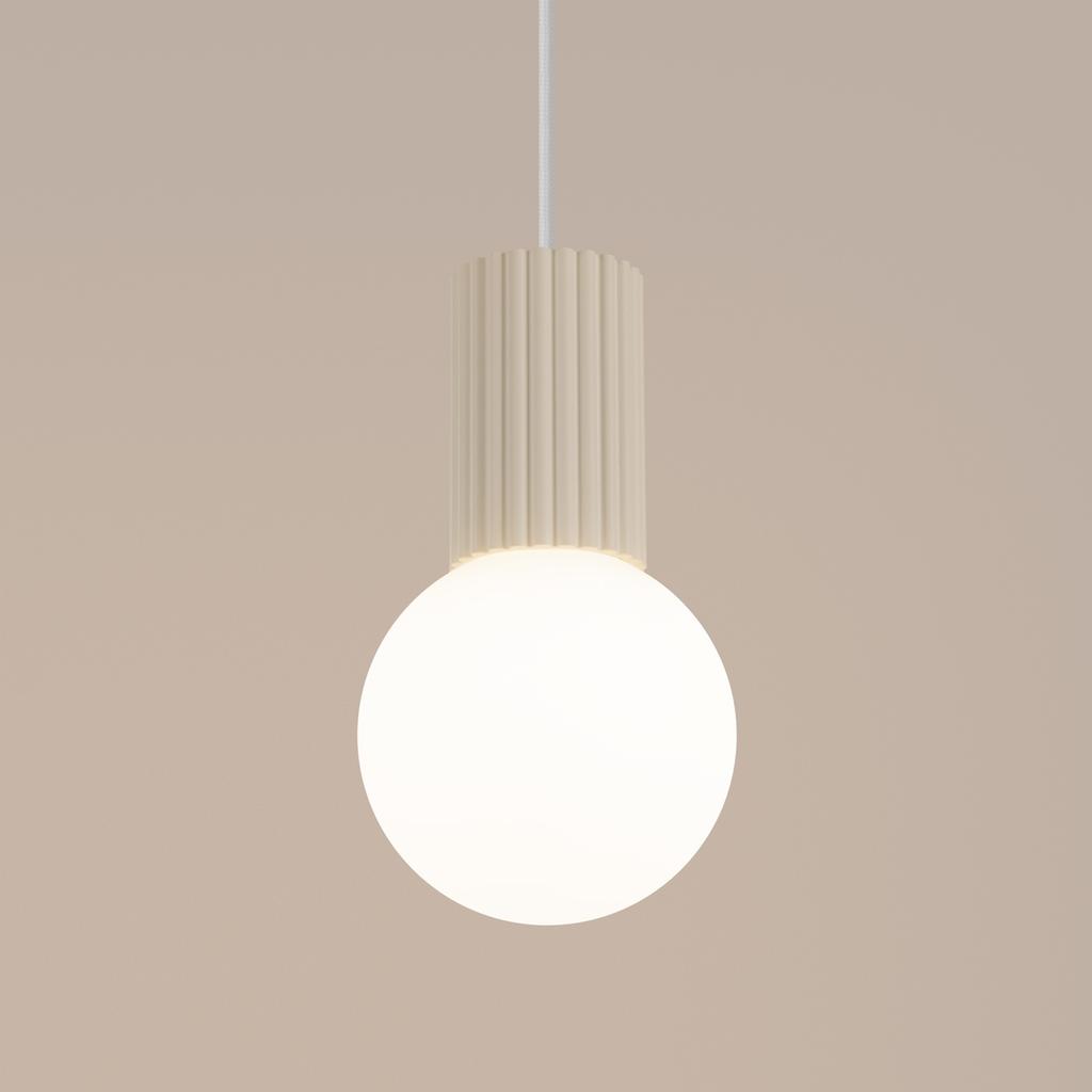 Lampa Wisząca Halo 1 G9 Beżowy Alu Sollux Sl.1719