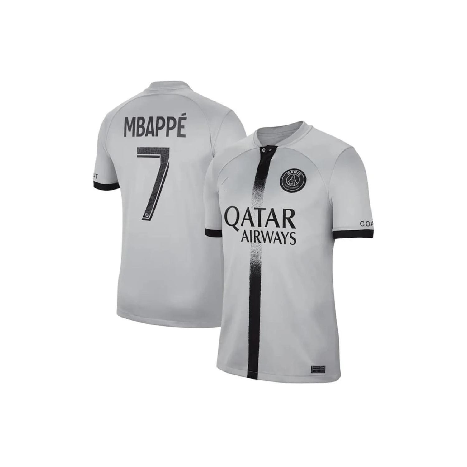 

ПСЖ Мбаппе Серая взрослая майка 22/23 сезона Мбаппе