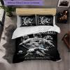 Erling Haaland Themed Bedding 3Pcs Duvet Cover Set Decorative Bed Linen For Teen Room Home Decoration