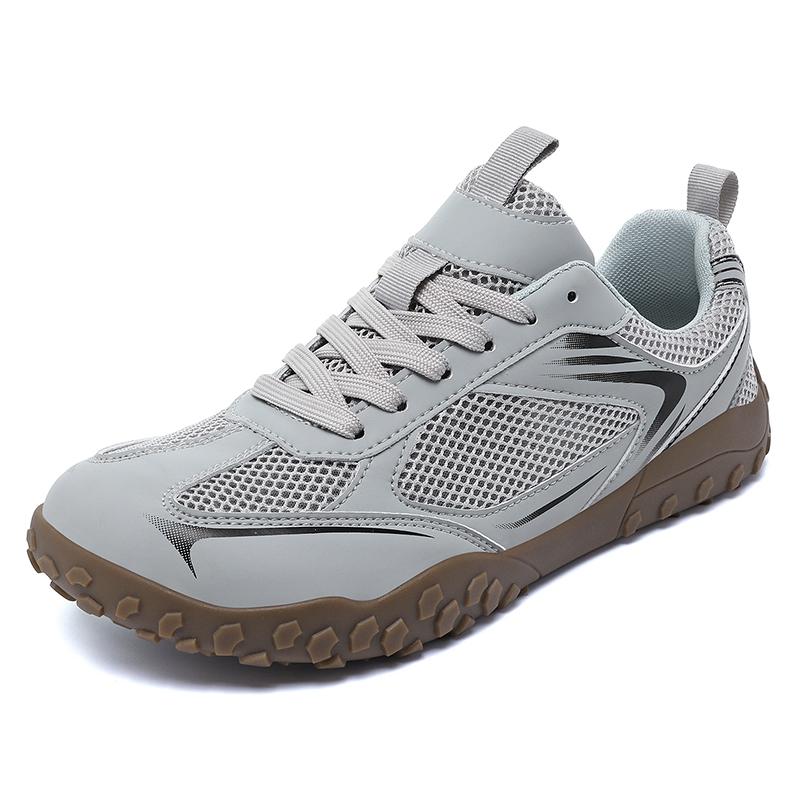

TUINANLE New Couple Sneakers Breathable Mesh Lightweight Casual Shoes Black Wide Fit for All Day Comfort 38 сірий