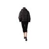 Zara Zw Series Solid Color Short Thick Casual Long Sleeve Cotton Jacket Women jackets Black 0518058-800
