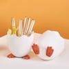 Desk Ornament Eggshell Pen Holder Sundries Storage Bucket Desktop Storage Box Cosmetics Storage Box
