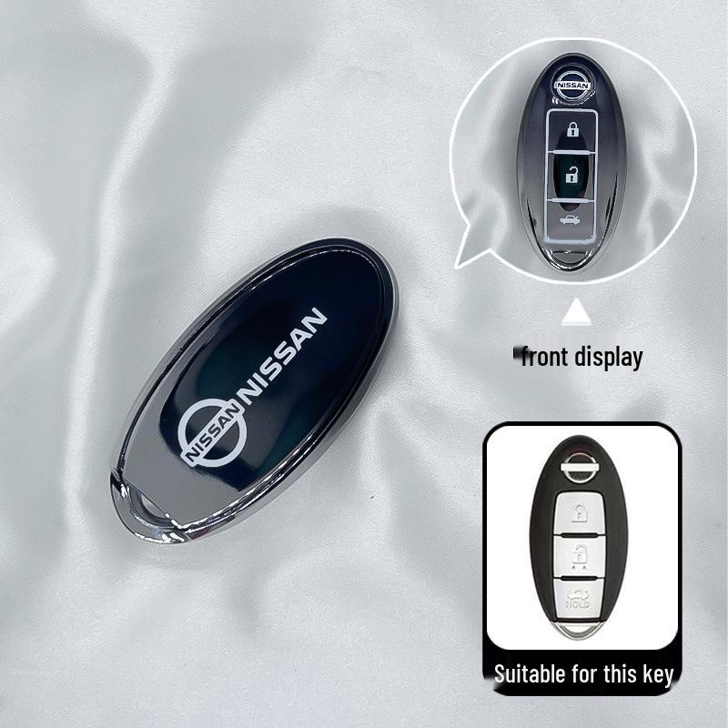 Nissan-Schlüsselhüllen: Kompatibel mit X-Trail, Teana, Tiida, Terra, Murano, Sylphy, Qashqai und anderen Modellen.