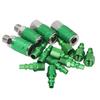 Universal Air Hose Fittings Aluminum Quick Connectors Universal Air Couplers & Plugs set High Pressure Air Fittings set