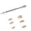 Heat Set Insert Tool Fit for C210 TS21 HS 02B Soldering Iron M2 M8 Brass Hot Melt Insert Nut Insertion Kit