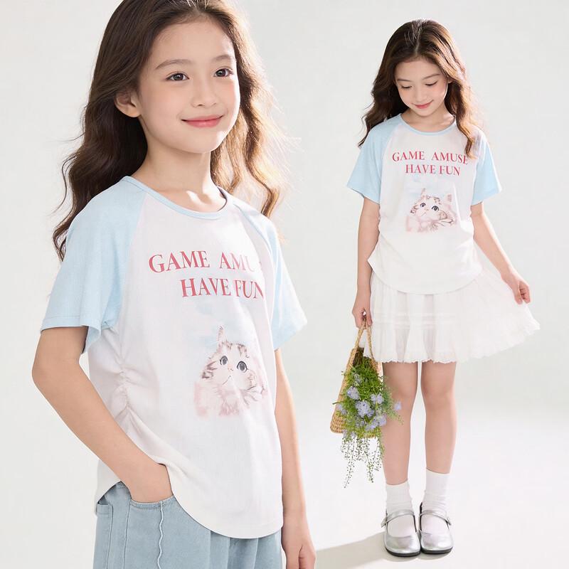 DOMIO Girls' Short-Sleeve T-Shirt