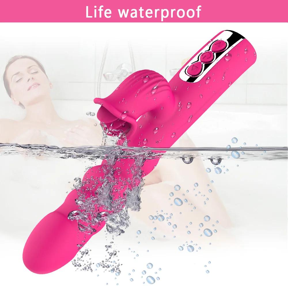 Tongue Licking Vibrator Clitoris Stimulator  Lick Toy for Women Vagina G Spot Massage Toy for Female Adult JoinJJtoy