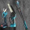 Divine Tool Telescopic Electric Pruning Saw with Lithium Battery for High Branches and Fruit Trees.