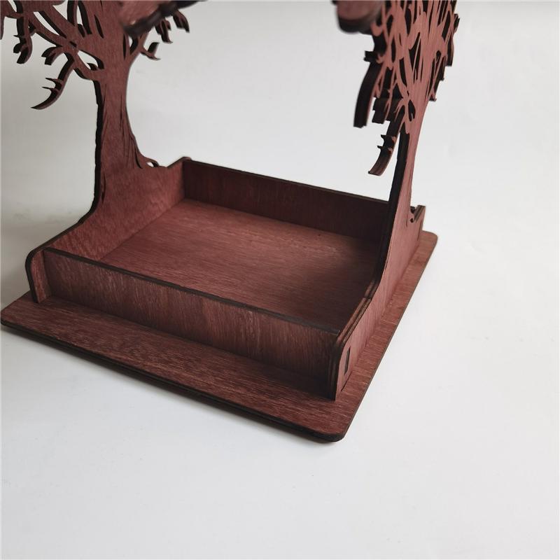 T02C!Wooden Bird Feeder Hanging Drinker For Garden Yard Garden Decor Roof Outside Bird Feeders-A Durable