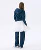 Junejune Space Mini Hood Zip-Up_Navy(Mini Hood Zip-Up_Navy)(