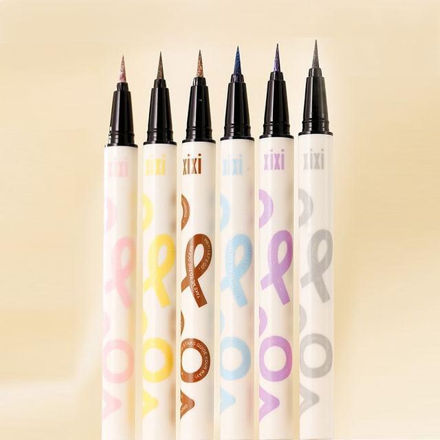 xixi - Punk Metal Diamond Eyeliner Pen - 1-3 #1