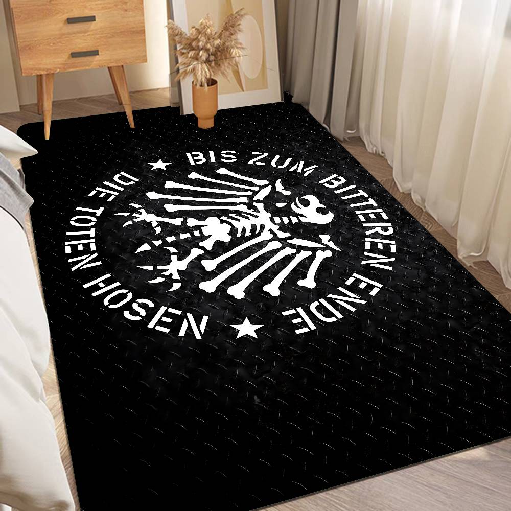 Die Toten Hosen Rock BAND Fußmatte Kinderzimmer Schlafzimmer Dekoration Balkon Rutschfeste Fußmatte Wohnzimmer Fußmatte Teppich