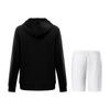 Li Ning Minimalist Stylish Pullover Long Sleeve Sweatshirt Comfortable Soft Casual Sports Set Unisex sweatshirt, shorts AWDUG83-1+AAPU339-1