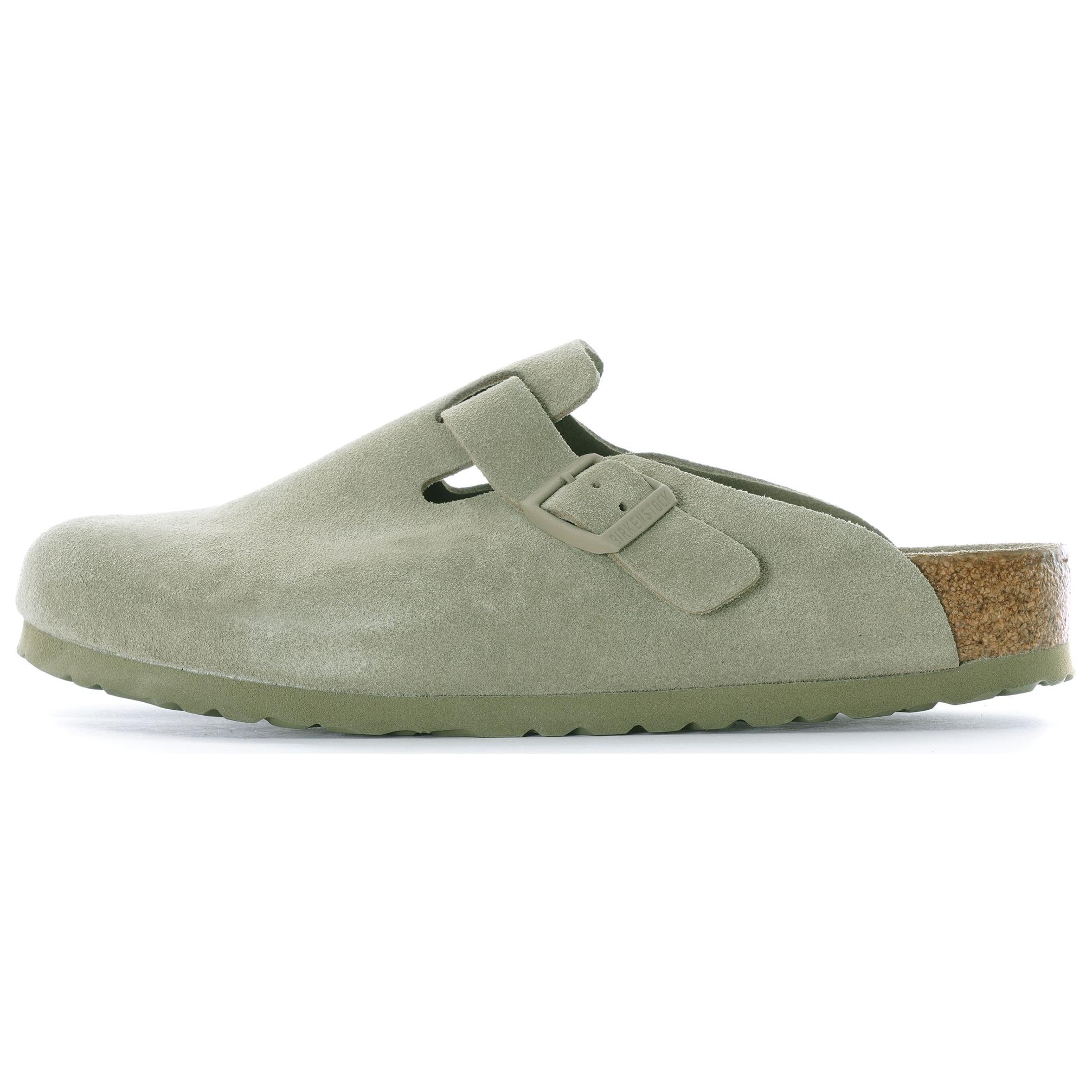 Бостон Birkenstock Мягкая стелька Выцветший хаки 1019054 42