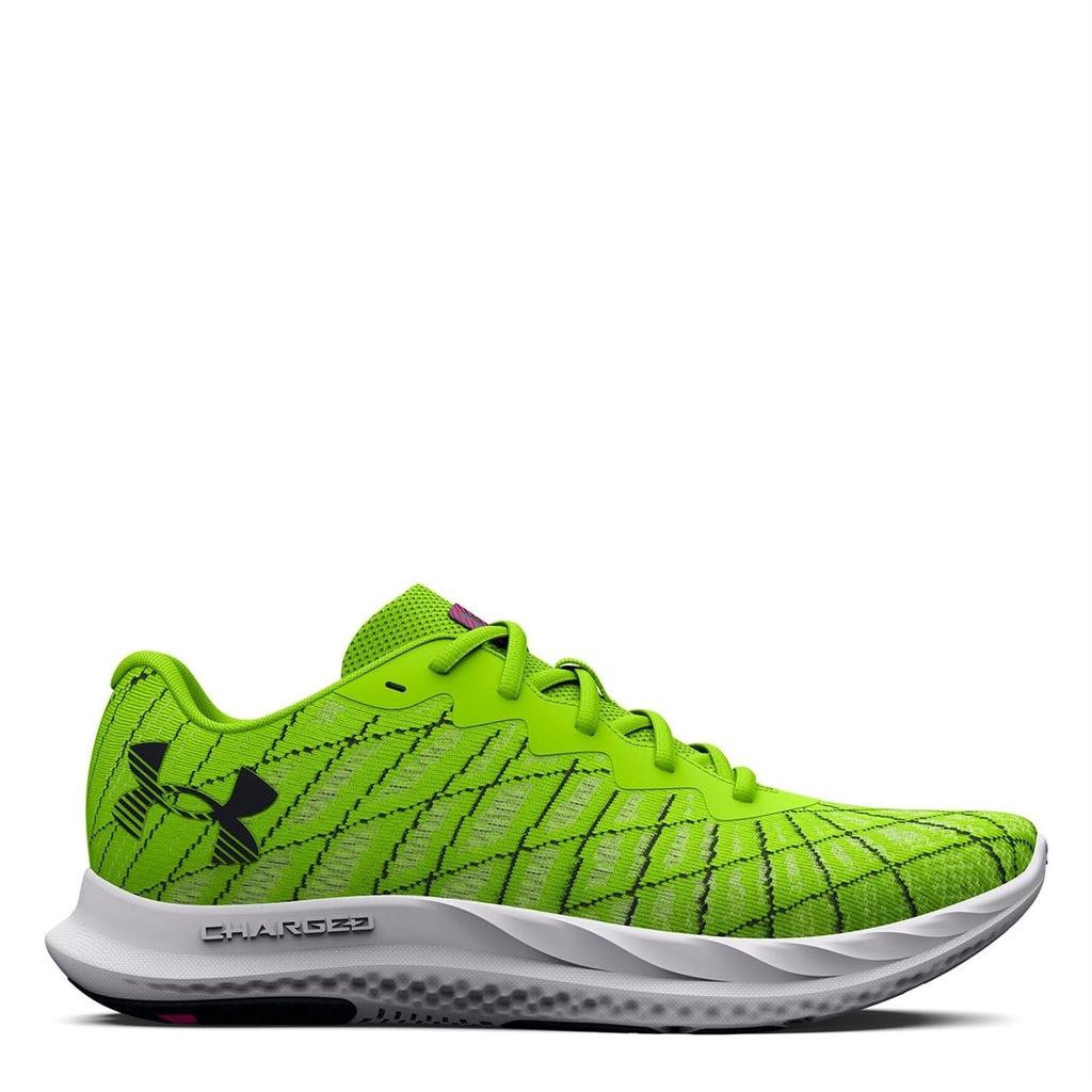 UA Charged Breeze 2Lime Surge Black Black26.5