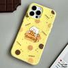 Biscuit bear is suitable for Apple 16/17promax mobile phone case iPhone15 skin scrub 13/12 jelly 14.