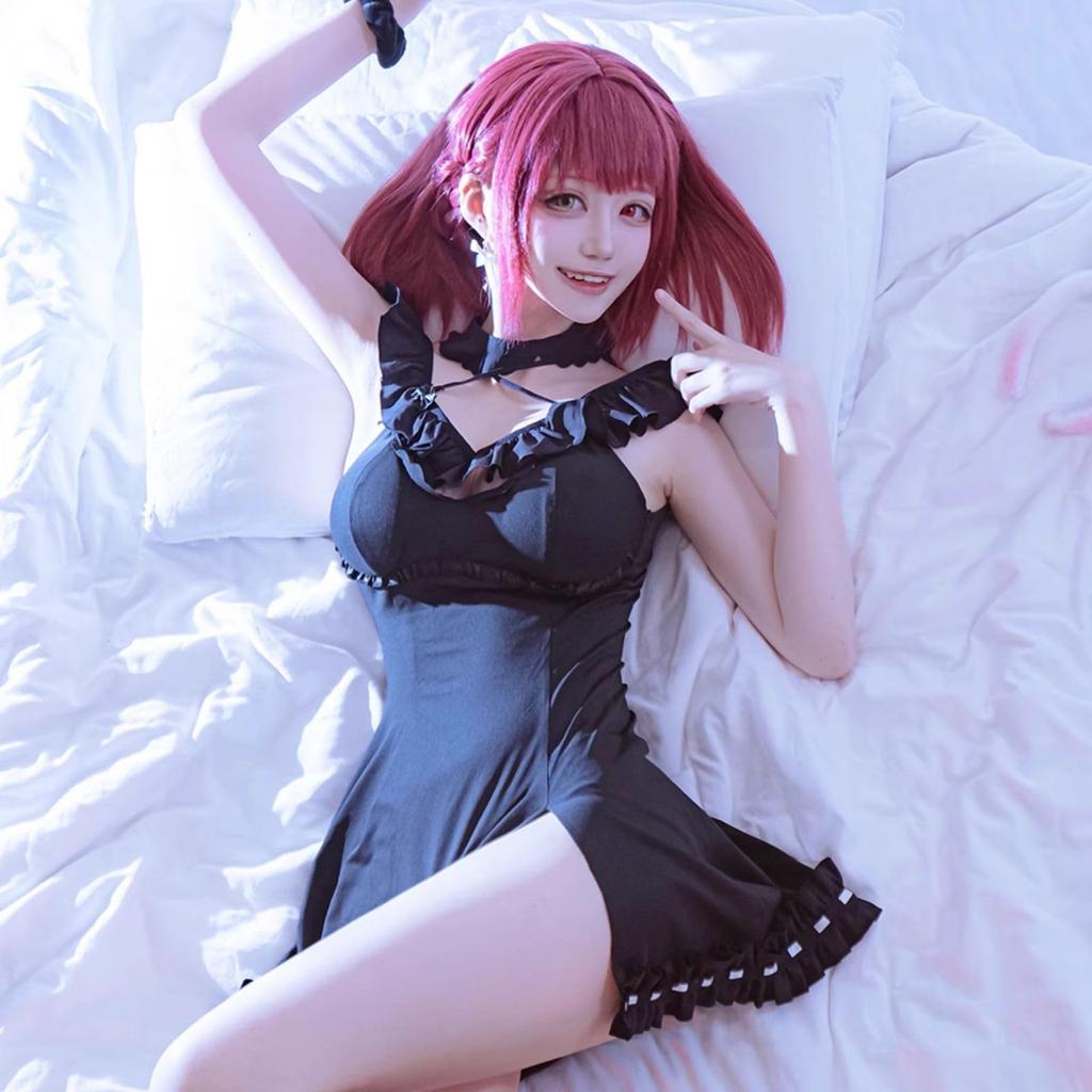 [Milky Time] Hololive Houshou Marine Cosplay Vtuber Loungewear New Costume (M)