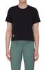 Massone Cropped Women Patch Black T-Shirt 1017-05180