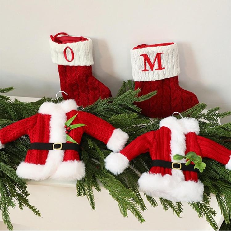 Santa Themed Holiday Accent Piece Metal Structure With Soft Fabric Body Christmas Mantels Shelf Decors