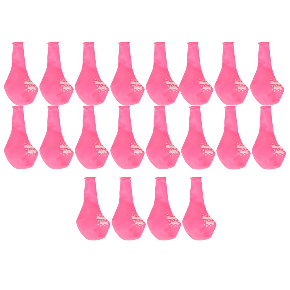 20pcs 12in Latex Balloons Letter Printed Baby Shower Birthday Party Favors Supply