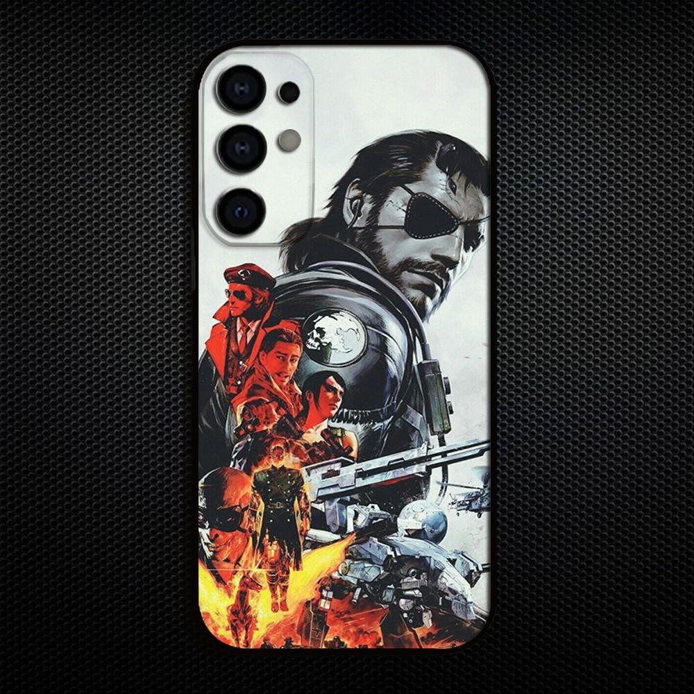 Metal Gear Solid Phone Case For Samsung S25/S24/S23/S22/S21/S20/Plus,Fe,Lite/Others Black Cover