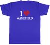 I Love Wakefield Unisexs TShirt Pre RoUnisex Brigantes Tee Gift