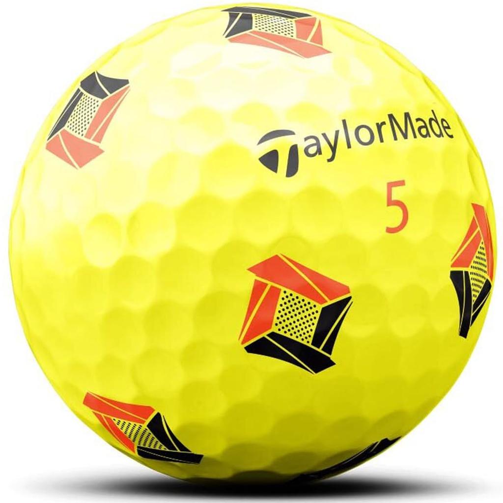 TaylorMade TP5 Balls and TP5x Pix 3 Dozen Set Yellow Balls, (36 Balls),
