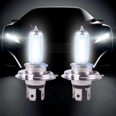 H4 100W LED Bulb 6000K White Super Bright Halogen Bulb High Power Car Led Fog Light Head Lamp