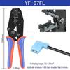 4.8/6.3 Flag-Type Insulated Spade & Bare Wire Crimping Pliers YF-056FL
