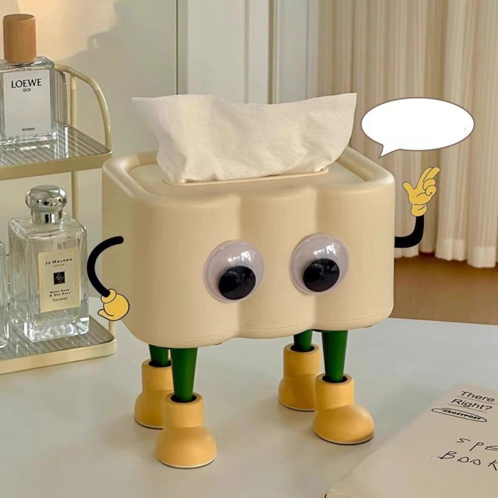 Süße Papierbox Kreative Serviettenaufbewahrungsbox Bastel-Taschentuchbox Auto