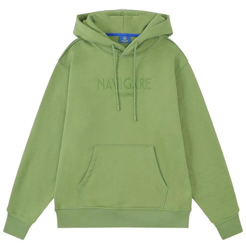 NVG·YOUNG Men s Italian Sailboat Hooded Casual Sweatshirt XL
