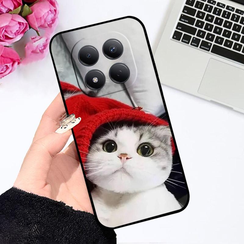 Phone Case For Xiaomi Redmi Note 15 Note15 Pro Plus Pro+ 5G Shockproof Bumper Soft TPU Cover Coque Note15Pro Silicone Fundas
